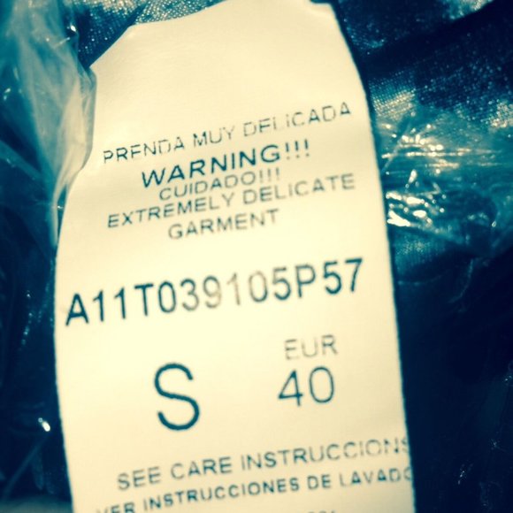 Women Long Evening Gown Dark Grey Animal Print S - Picture 8 of 8